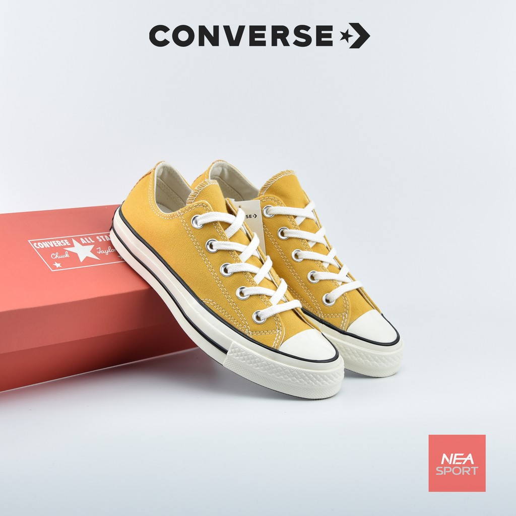Converse All Star 70 Sunflower Yellow ox (Classic Repro) สีเหลือง รองเท้า  คอนเวิร์ส แท้ รีโปร 70 | Shopee Thailand