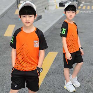 【Boys Sets】ชุดเครื่องแบบบาสเก็ตบอล แบบแห้งเร็ว เหมาะกับฤดูร้อน สําหรับเด็กผู้ชาย 2020 X1TM