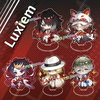 Jinn โมเดลฟิกเกอร์อะคริลิค Ike Eveland Mysta Rias Vox Akuma Luca Kaneshiro Shu Yamino สําหรับตกแต่ง