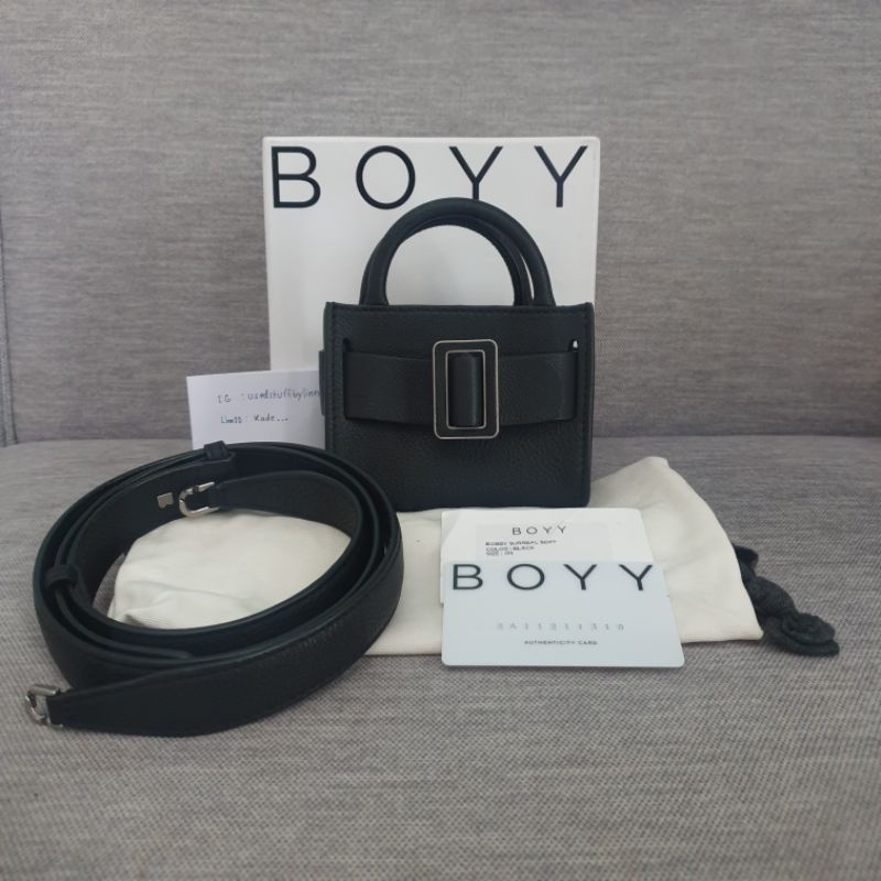 Boyy Bobby Surreal soft สี black