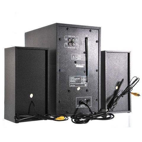 Music D.J. (M-M9100B) + BLUETOOTH, FM,USB 2.1 CH. (Black)