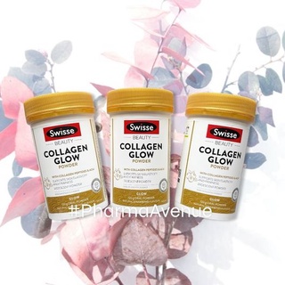 Swisse Collagen Glow Powder with Collagen Peptide 120g ผิวสวย ขาวใส ออร่า อย่างมีสุขภาพดี