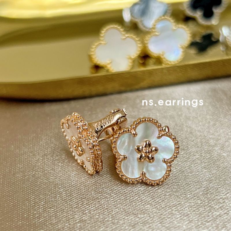 NS.EARRINGS | NS91P - Plum Blossom