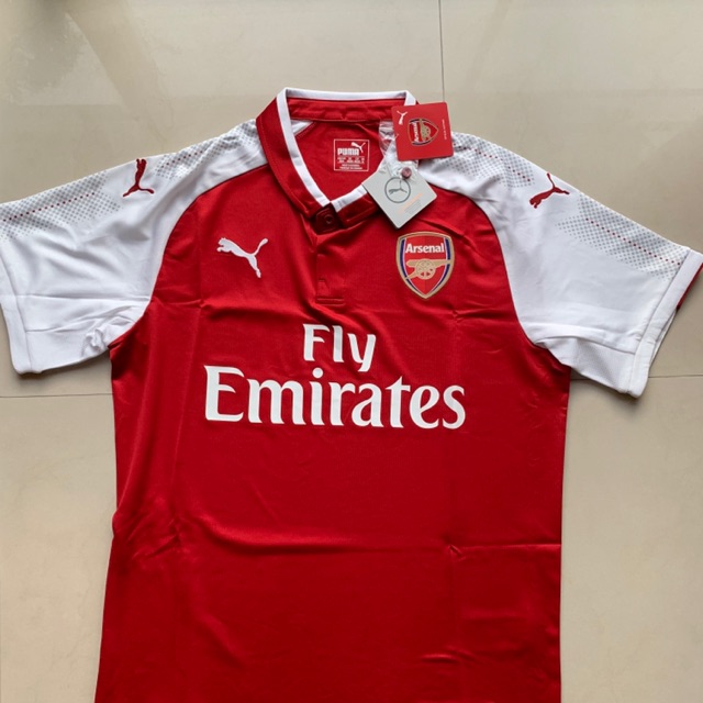 Arsenal ทีมเหย้า 2017-2018 size M แท้จาก UK ของใหม่#arsenalเสื้อเหย้า