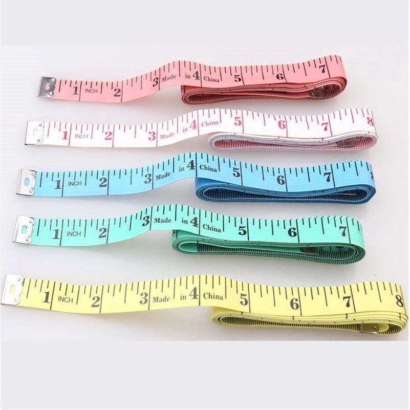 สายวัดรอบเอว วัดเสื้อผ้า 6 สี 1 กล่อง มี12อัน ลูกค้าไม่สามาเลือกสีได้ (ขายเป็นเส้นเดียว และ เป็นกล่อง)