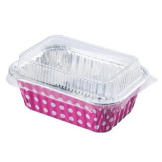 ถาดฟอยล์+ฝา 9x2.6 ซม. (แพ็ค10ชิ้น) S&amp;S 4002 Foil tray + lid 9x2.6 cm (pack of 10) S&amp;S 4002