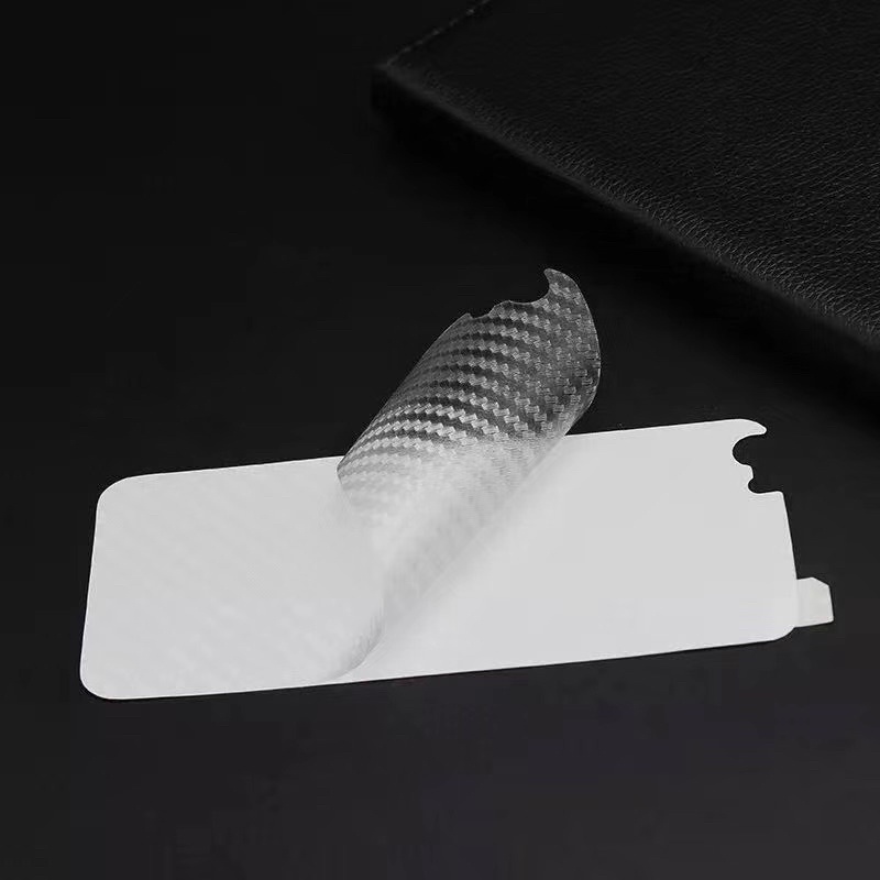 (h）ฟิล์มหลังสีใส ฟิล์มหลังลายเคฟล่าสำหรับไอโฟน6/7/8 /x/xs ,xr, xs max สำหรับiphone11,สำหรับiphone11Pro,11Pro max12promax - รูปที่ 2