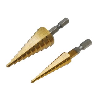 ดอกสว่านขั้นบันได 2 ชิ้น ( 2Pcs Step Drill Set DB176 )