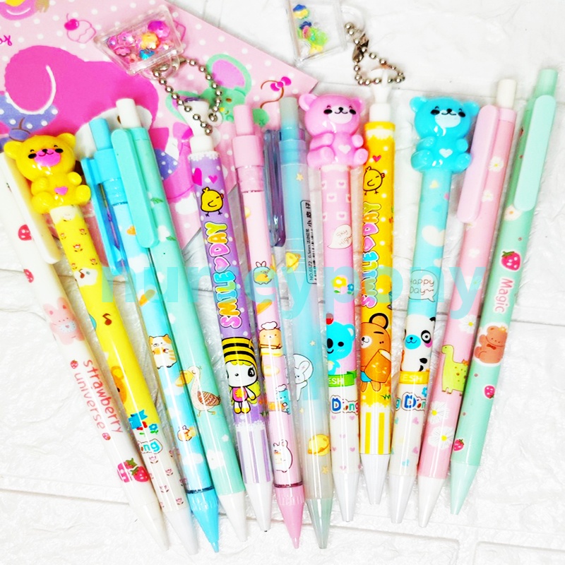 ดินสอกดลายการ์ตูน สวย น่ารัก ใช้ดี ราคาถูกสุดๆๆ