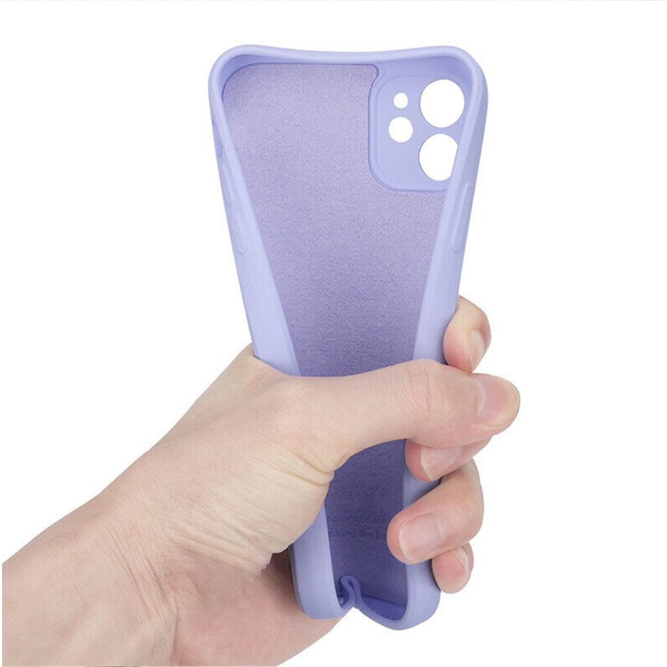 เคสโทรศัพท์มือถือ ยางซิลิโคนนิ่ม TPU ทรงสี่เหลี่ยม สีดํา สําหรับ iPhone 7 8 6 Plus 7Plus 8Plus 6Plus 6sPlus 6S Plus SE 2020 i6s i7 i8 - รูปที่ 5