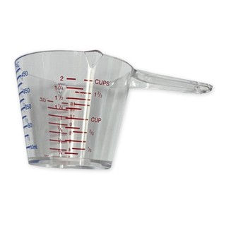 ถ้วยตวง PT มีด้าม ขนาด 16 ออนซ์ รุ่น SJS-808 PT measuring cup with handle, size 16 oz, model SJS-808