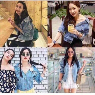 เสื้อแจ็คเก็ตยีนส์ งานซาร่าสามารถสวมใส่ได้หลายสไตล์น่ารักเซ็กซี่อีกครั้ง