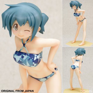 Model Figure งานแท้ Original ฟิกเกอร์ โมเดล Wave Hidamari Sketch x Honeycomb หอป่วนก๊วนตัวแสบ Nori โนริ ชุดว่ายน้ำ