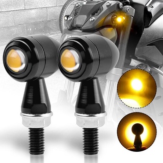 {GOOD} ไฟเลี้ยว LED 8 มม. สําหรับรถจักรยานยนต์วิบาก 2 ชิ้น