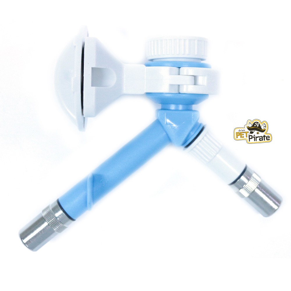 DY-2W จุกน้ำติดกรงหัวลูกกลิ้ง 2 Way สำหรับสุนัข 2 Way DY-2W จุกน้ำหมา ขวดติดกรง จุกน้ำติดกรง ขวดน้ำหมา