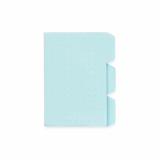 HIGHTIDE Sticky Tab Blue (HCN169-BL) / กระดาษดัชนีแบบมีแถบกาวในตัว สีฟ้า แบรนด์ HIGHTIDE จากประเทศญี่ปุ่น