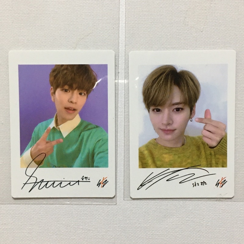 [โล๊ะจ้า เหมาหมดส่งฟรี] Stay x Vlive Fanship : โพลารอยด์ ซึงมิน, ลีโนว ! มีลายเซ็น !