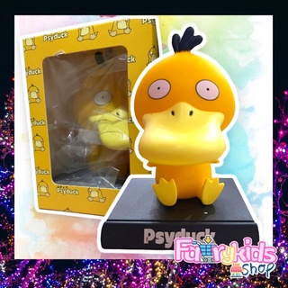 💥พร้อมส่ง🇹🇭ตุ๊กตาตั้งหน้ารถ โปเกม่อน Psyduck เป็ดเหลืองน่ารักๆ ตุ๊กตาวางมือถือได้ วางหน้ารถ แต่งโต๊ะทำงาน