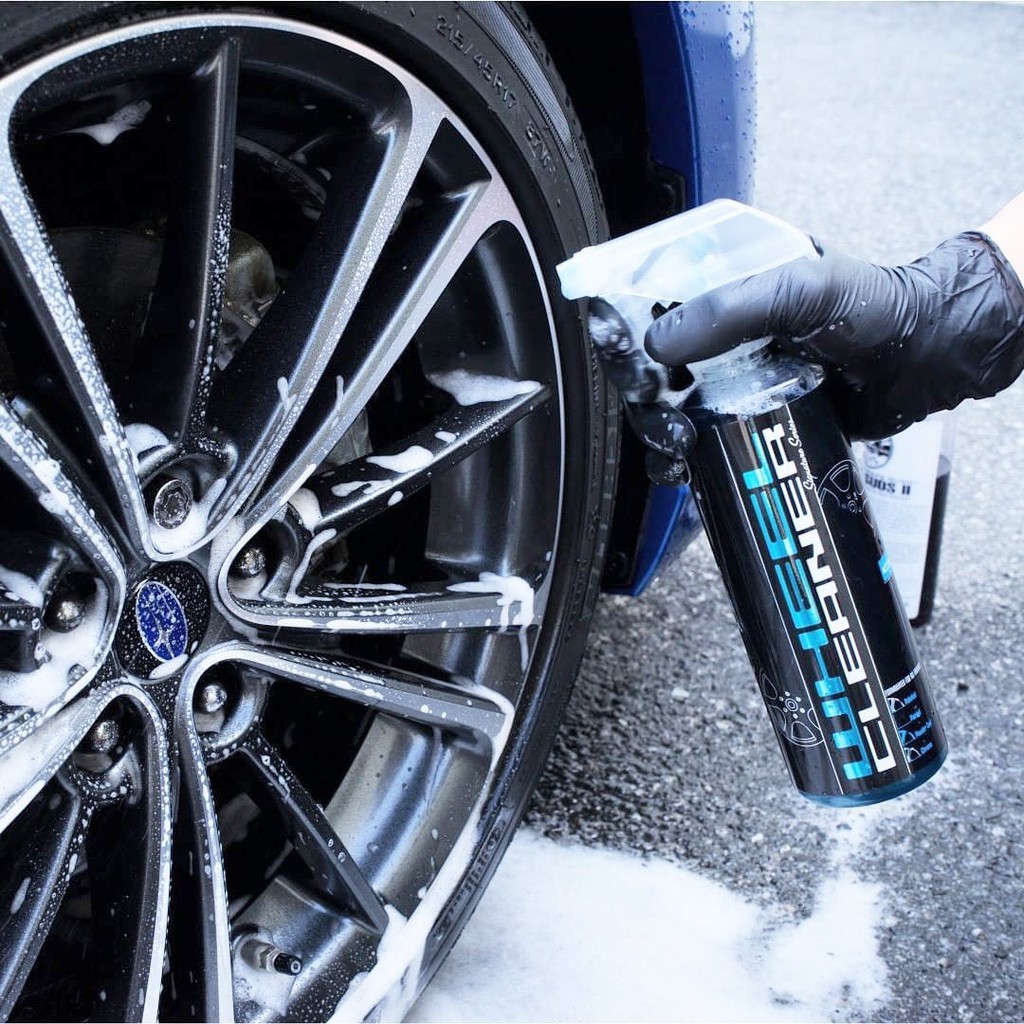 น้ำยาสลายคราบล้อแมก Premium Blue Signature Wheel Cleaner