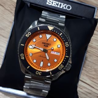 SEIKO NEW 5 SPORTS ORANGE SRPD59K1