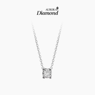 Aurora Diamond จี้เพชรเม็ดเดี่ยว พร้อมสร้อยคอ De Belle Collection