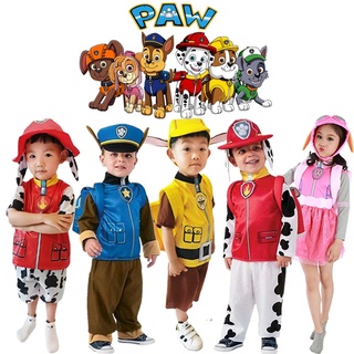 ชุดคอสเพลย์ Paw Patrol สำหรับเด็ก สําหรับเด็กเหมาะกับงานปาร์ตี้ฮาโลวีน