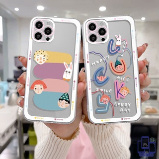 เคสใส Compatible For IPhone 7 Plus 11 6 6S 8 Plus XR 11 12 13 PRO MAX 11 12 13 mini X XS MAX Se 2020 6SPlus 7Plus 6Plus 8Plus XSMAX แบบนิ่ม สีโปร่งใส เคสโทรศัพท์มือถือ