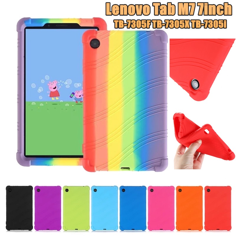 Anti-Fall กันกระแทก Soft Shell สําหรับ Lenovo Tab M7 7 นิ้ว TB-7305F TB-7305X TB-7305i เคสป้องกันรอย