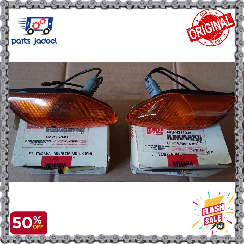 [PJ59] Original Yamaha F1ZR ไฟเลี้ยวหน้ายี่ห้อ Yamaha / F1ZR ไฟด้านข้าง / F1ZR ไฟเลี้ยว