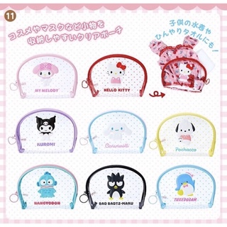 กระเป๋าใส่ของแบบใส Sanrio ลิขสิทธิ์แท้ 100%