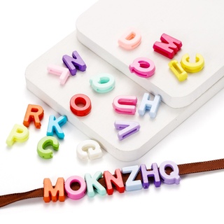 St.kunkka ลูกปัดอะคริลิค ลายตัวอักษร คละแบบ ขนาด 20 กรัม（ประ…