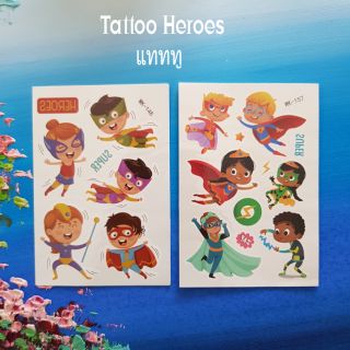 แทททูคิดส์ซูเปอร์ฮีโร่ Tattoo Kids Superhero