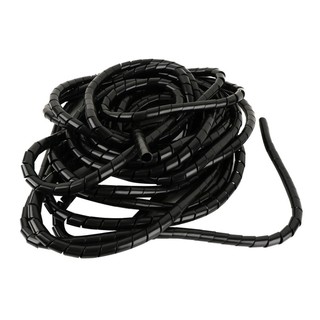 ไส้ไก่ พันสายไฟ เก็บสายไฟ รัดสายไฟ ELEKTRA NAPA 15 มม. 10 ม. สีดำ SPIRAL CABLE WRAP ELEKTRA NAPA 15MM 10M BLACK