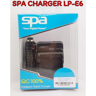 Spa Charger แท่นชาร์จ สำหรับ battery LP-E6 รับประกัน 1ปี