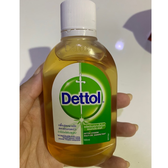 น้ำยา Dettol เดทตอล ผลิตภัณฑ์ฆ่าเชื้อโรคเอนกประสงค์ ช่วยฆ่าเชื้อโรคได้ถึง 99.9 %
