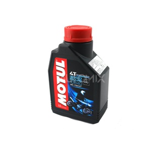 MOTUL 3000 PLUS 4T 10W40 0.8L น้ำมันเครื่องหล่อลื่นชนิดน้ำมันแร่ โมตุล 3000 พลัส น้ำมันเครื่อง มอเตอร์ไซค์ MO0007