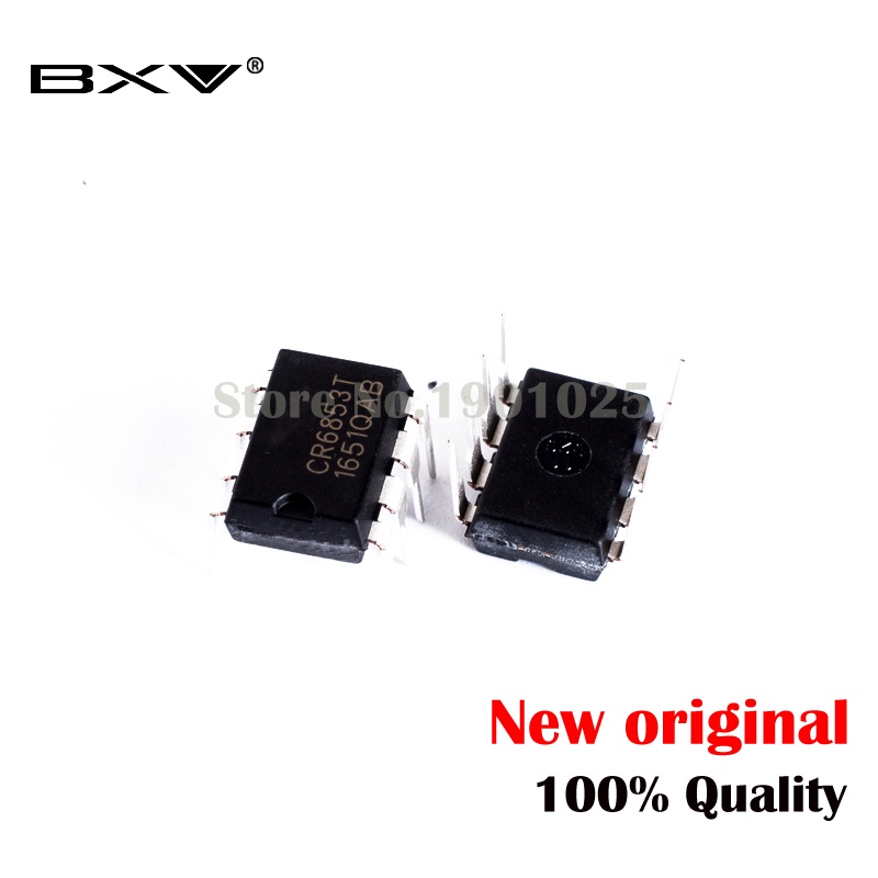 10PCS CR6853T DIP8 CR6853 DIP 6853T DIP-8 ใหม่ใน