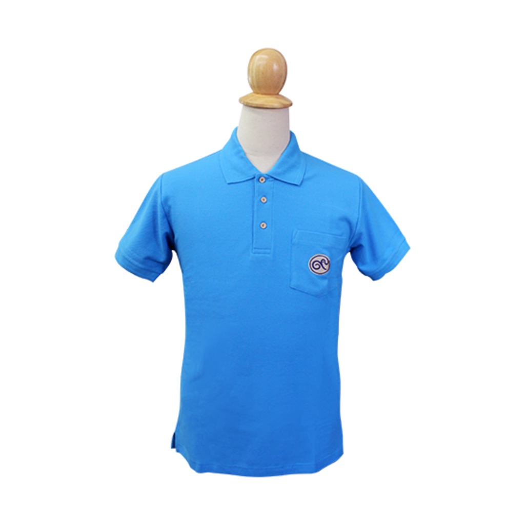เสื้อโปโลภัทรพัฒน์ สีฟ้า
