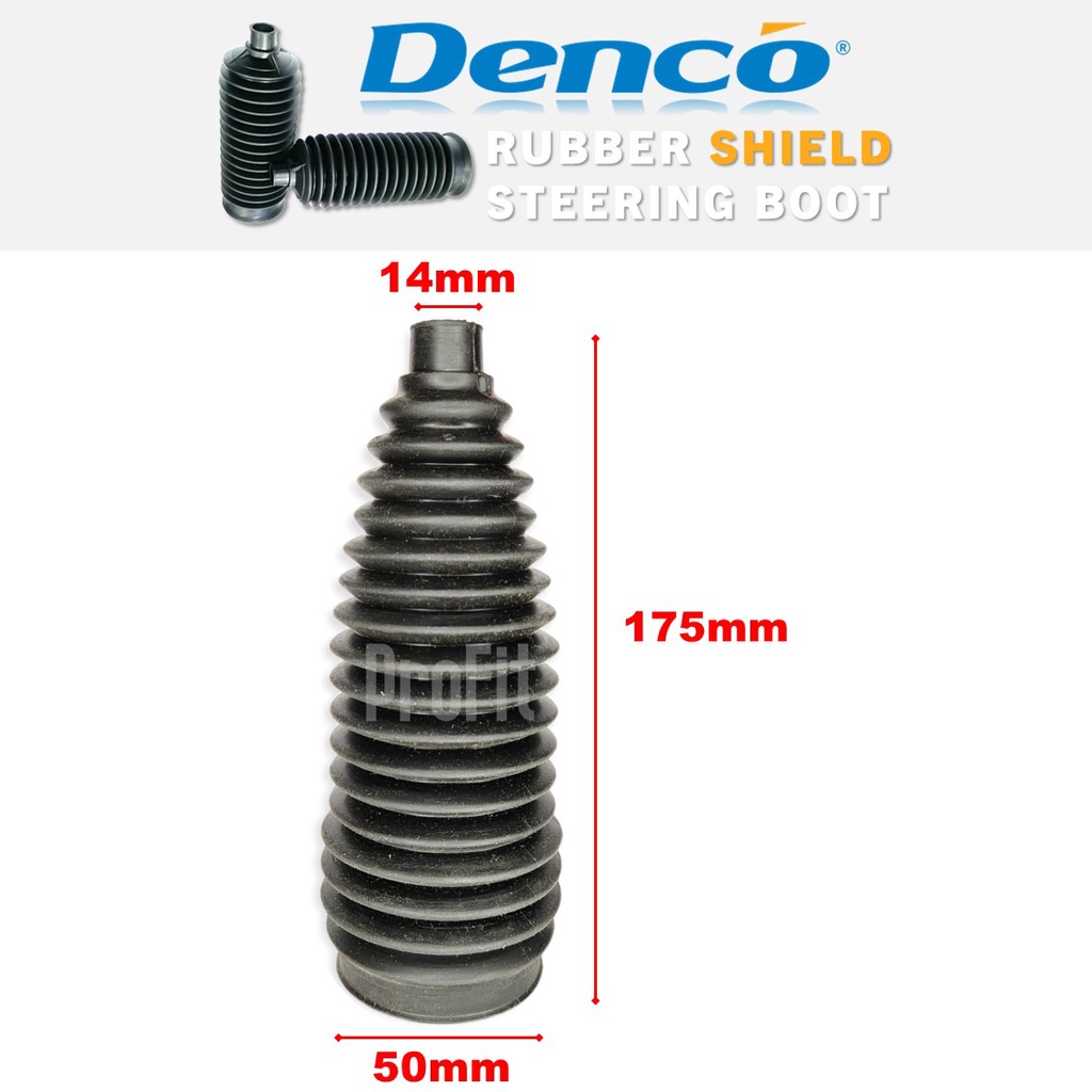 Toyota Crown GRS180 GRS182 GRS184 Mark X GRX120 GRX121 Lexus IS250 14-50mm Denco พวงมาลัย Boot 45535