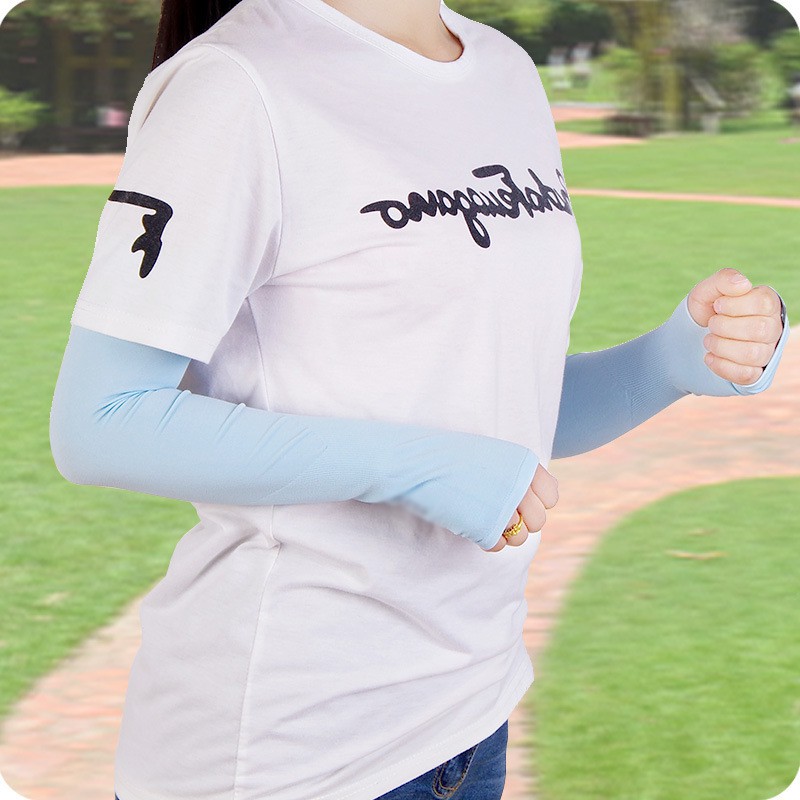 ปลอกแขน ปลอกแขน ลอกแขนกันแดด ถุงมือกันแดด สำหรับชายและหญิงแขนกันแดด ราคาถูกสุดๆ