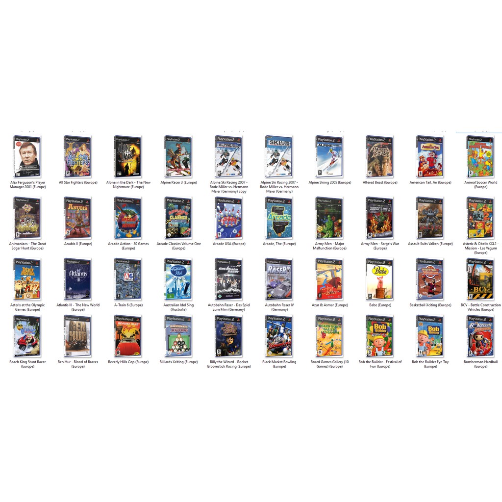 แผ่นเกมส์ PS2 : มีทุกเกมส์แจ้งมาได้เลย