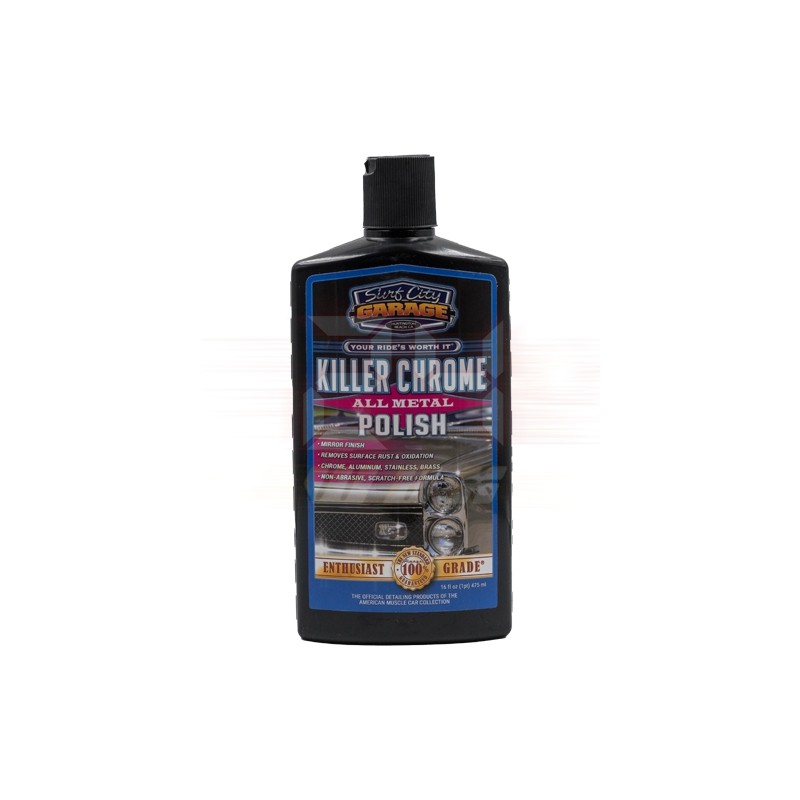 Surf City Garage Killer Chrome All Metal Polish 16 oz. SCG139 24waxx