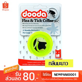 *ลดล้างสต็อค* Dooda Flea &amp; Tick Collar Pro ปลอกคอกันเห็บ หมัด ป้องกัน กำจัด เห็บ หมัด