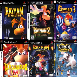 แผ่นเกมส์ PS2 (คุณภาพ) (ส่งไว) Rayman PS2