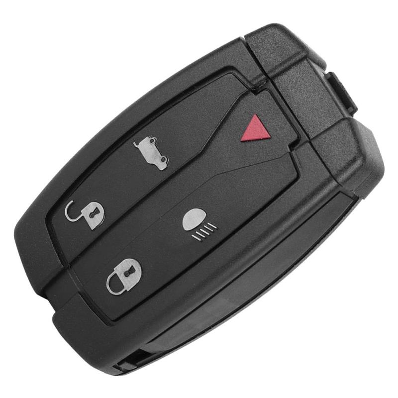 เคสรีโมทกุญแจรถยนต์ Henlai Aramox Key Fob 4 ปุ่มสําหรับ Freelander 2
