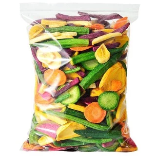 พร้อมส่ง ผักผลไม้อบกรอบ12-15ชนิด(250g) ผักและผลไม้รวมอบแห้ง