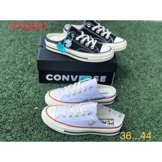 ❤️รองเท้าผ้าใบ น้ำหนักเบา ใส่สบาย พร้อมกล่อง converse เดซี่ เหยียบส้น