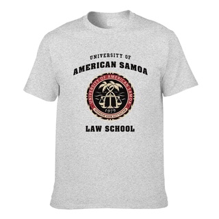 เสื้อยืด ผ้าฝ้าย พิมพ์ลาย Better Call Saul University Of American Samoa Law สําหรับผู้ชาย