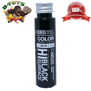 สีโมเดล กันดั้ม Hi Black Surface ขนาด 35 ml สำหรับ Airbrush