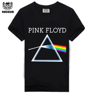 ใหม่ เสื้อยืด พิมพ์ลาย Pink Floyd 3D สไตล์ฮิปฮอป สีดํา สําหรับผู้ชาย WQER4409